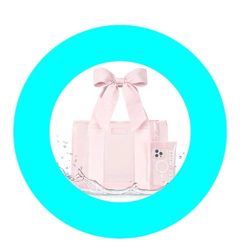 Case Mate Bow Tote Bag & Phone Case